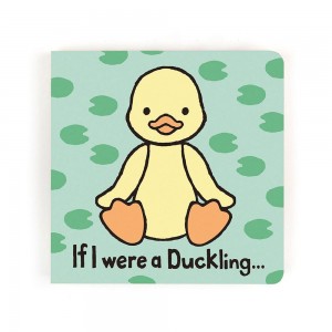 If I Were Books Jellycat If I were a Duckling Board Book 15cm x 15cm x 2cm Amarillo Ecuador | STPRN0126