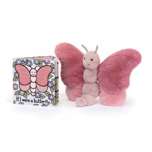 Juegos De Libros Y Juguetes Jellycat If I Were A Butterfly Book and Beatrice Butterfly Rosas Ecuador | ODYJK5170