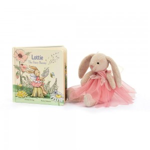 Juegos De Libros Y Juguetes Jellycat Lottie Fairy Bunny Book and Lottie Bunny Fairy Rosas Ecuador | HPAQU3186