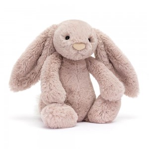Juguetes Blandos Jellycat Bashful Luxe Bunny Rosa 31cm x 12cm x 9cm Rosas Ecuador | AXCGS7340