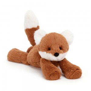 Juguetes Blandos Jellycat Smudge Fox 13cm x 11cm x 24cm Naranjas Ecuador | VGQJU7328