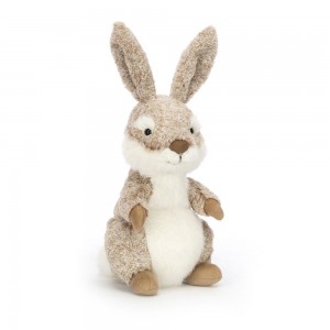 Juguetes Del Bebé Jellycat Ambrosie Hare 22cm x 10cm x 10cm Marrones Ecuador | WFZVI5347