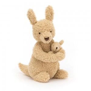 Juguetes Del Bebé Jellycat Huddles Kangaroo 26cm x 14cm x 12cm Amarillo Ecuador | WXPRD6517