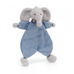 Juguetes Del Bebé Jellycat Lingley Elephant Soother 28cm x 18cm x 7cm Gris Ecuador | LOUBY6598