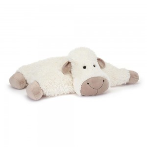 Juguetes Grandes Jellycat Truffles Sheep 24cm x 64cm x 37cm Blancas Ecuador | SETWL8903