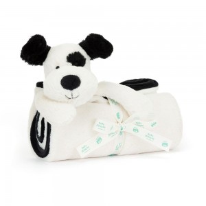 Mantas, Edredones Jellycat Bashful & Cream Puppy Blankie 56cm x 70cm x 9cm Blancas Ecuador | MZQXP1370