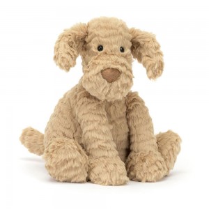 Mascota Jellycat Fuddlewuddle Puppy 23cm x 13cm x 9cm Amarillo Ecuador | DOKVM8935