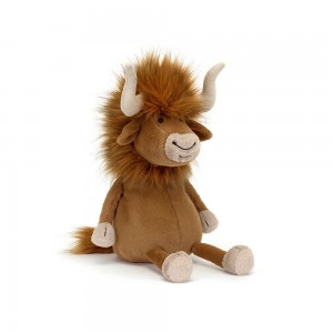 Mascota Jellycat Ramone Bull 33cm x 13cm x 14cm Marrones Ecuador | EVGTI4085