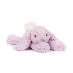 Mascota Jellycat Smudge Lavender Rabbit 13cm x 11cm x 24cm Moradas Ecuador | QWPCN8105
