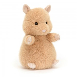 Mascotas Jellycat Hank Hamster 18cm x 11cm x 11cm Marrones Ecuador | ONKXI9152