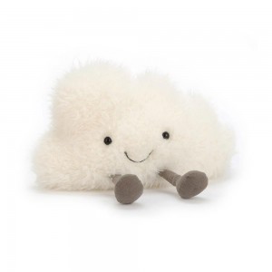 Objetos Jellycat Amuseables Cloud 22cm x 27cm x 11cm Blancas Ecuador | ARSTP2813