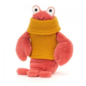 Océano Jellycat Cozy Crew Lobster 16cm x 6cm x 7cm Rojas Ecuador | IDOKN0495