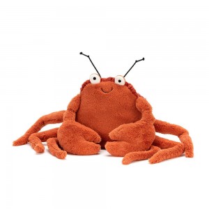 Océano Jellycat Crispin Crab 16cm x 20cm x 10cm Naranjas Ecuador | DUNIY0318