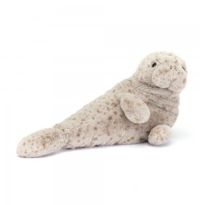 Océano Jellycat Magnus Manatee 19cm x 34cm x 13cm Gris Ecuador | LIPUJ0673