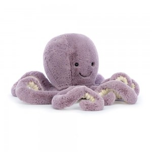 Océano Jellycat Maya Octopus 47cm x 19cm x 19cm Moradas Ecuador | DJRZV8956