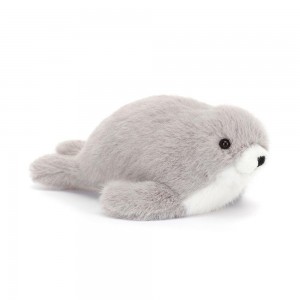 Océano Jellycat Nauticool Seal 6cm x 5cm x 17cm Gris Ecuador | BWJOM8401