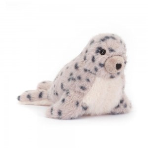 Océano Jellycat Nauticool Spotty Seal 8cm x 5cm x 14cm Beige Ecuador | VGWCH2695