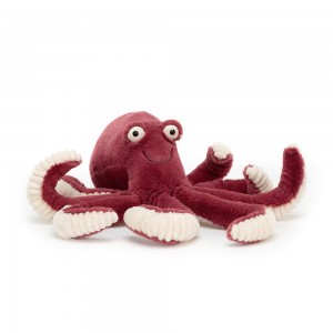 Océano Jellycat Obbie Octopus 32cm x 9cm x 9cm Rojas Ecuador | SBZEO2376