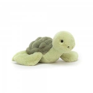 Océano Jellycat Tully Turtle 12cm x 25cm x 28cm Verde Ecuador | JOZDV9857