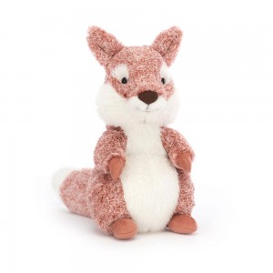 Peluche De Fauna Del Bosque Jellycat Ambrosie Fox 24cm x 10cm x 10cm Rojas Ecuador | FLWIY5079