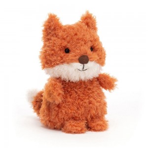 Peluche De Fauna Del Bosque Jellycat Little Fox 18cm x 10cm x 8cm Naranjas Ecuador | PKSFO8967