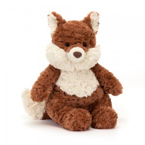 Peluche De Fauna Del Bosque Jellycat Mortimer Fox 26cm x 12cm x 8cm Naranjas Ecuador | ORIUY6891