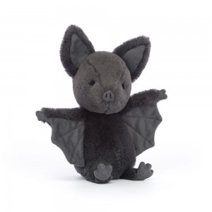Peluche De Fauna Del Bosque Jellycat Ooky Bat 15cm x 6cm x 6cm Negras Ecuador | PVZWS6831