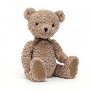 Peluche De Oso Jellycat Ambalie Bear 30cm x 12cm x 8cm Marrones Ecuador | XHYKM2381