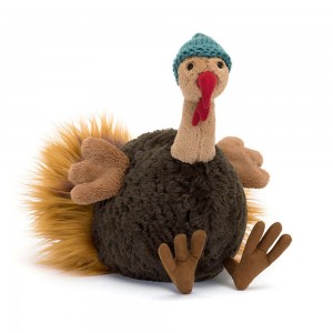 Peluches Para Pájaros Jellycat Theo Turkey 29cm x 14cm x 20cm Marrones Ecuador | ZLNOR0768