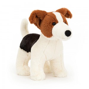 Perros Jellycat Albert Jack Russell 7.1in x 2.4in x 6.3in Blancas Ecuador | TIFGB1497