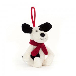 Perros Jellycat Bashful Puppy Decoration 5.1in x 2.4in x 1.6in Blancas Ecuador | SFNEO3891