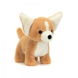 Perros Jellycat Isobel Chihuahua 6.7in x 3.5in x 6.7in Marrones Ecuador | QFZYS2019