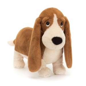 Perros Jellycat Randall Basset Hound 9.1in x 4.7in x 12.6in Marrones Ecuador | BFZRO8257
