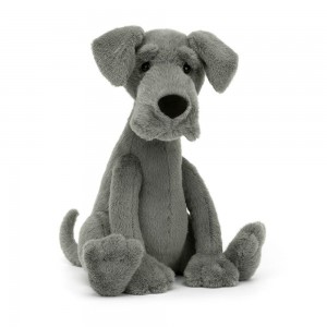 Perros Jellycat Zeus Great Dane 10.6in x 5.9in x 5.1in Gris Ecuador | OWILX3516