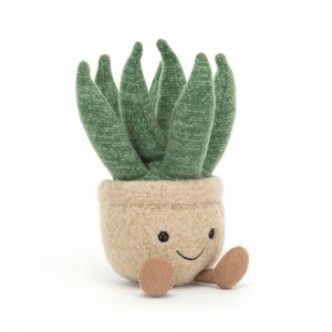 Plants Jellycat Amuseables Aloe Vera Small 17cm x 8cm x 7cm Verde Ecuador | XLHVB1462