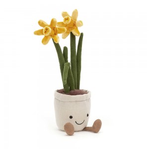 Plants Jellycat Amuseables Daffodil 30cm x 8cm x 7cm Amarillo Ecuador | UCOKL2394