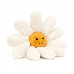 Plants Jellycat Amuseables Fleury Daisy 6cm x 22cm x 22cm Blancas Ecuador | ELRVU5432