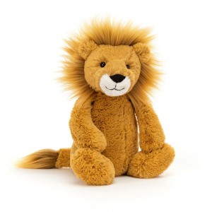 Selva Y Safari Jellycat Bashful Lion 31cm x 12cm x 9cm Amarillo Ecuador | LMFJY7930