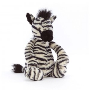 Selva Y Safari Jellycat Bashful Zebra 31cm x 12cm x 9cm Blancas Ecuador | ANRBJ3257