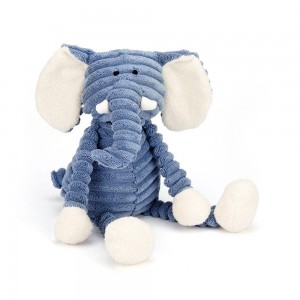 Selva Y Safari Jellycat Cordy Roy Baby Elephant 33cm x 11cm x 7cm Azules Ecuador | MVCWB8246
