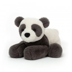 Selva Y Safari Jellycat Huggady Panda 14cm x 20cm x 23cm Negras Ecuador | PWHCG6394