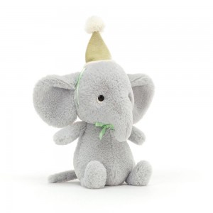 Selva Y Safari Jellycat Jollipop Elephant 22cm x 9cm x 8cm Gris Ecuador | RZBXD7360