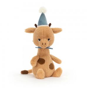 Selva Y Safari Jellycat Jollipop Giraffe 25cm x 9cm x 8cm Amarillo Ecuador | BYIMA6893