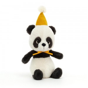 Selva Y Safari Jellycat Jollipop Panda 22cm x 9cm x 8cm Blancas Ecuador | XAJSE0269