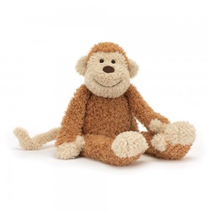 Selva Y Safari Jellycat Junglie Monkey 45cm x 17cm x 13cm Naranjas Ecuador | BQHZG7605