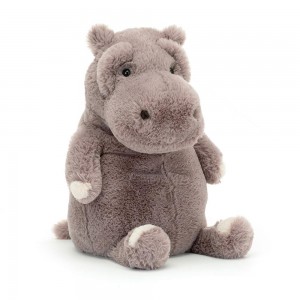 Selva Y Safari Jellycat Myrtle Hippopotamus 37cm x 16cm x 13cm Gris Ecuador | YZUIN6894