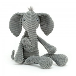 Selva Y Safari Jellycat Ribble Elephant 39cm x 11cm x 9cm Gris Ecuador | QOUIN5407