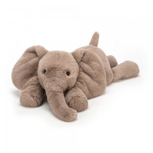 Selva Y Safari Jellycat Smudge Elephant 13cm x 11cm x 24cm Gris Ecuador | FRLBW6072