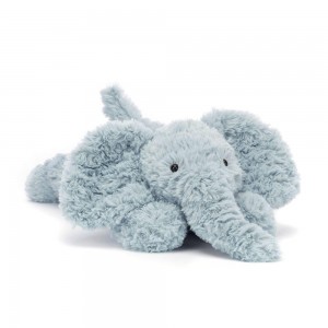 Selva Y Safari Jellycat Tumblie Elephant 15cm x 11cm x 36cm Azules Ecuador | GRCNT2473