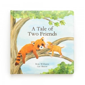 Story Books Jellycat A Tale Of Two Friends Book 23cm x 23cm x 2cm Azules Ecuador | WQEZX5937
